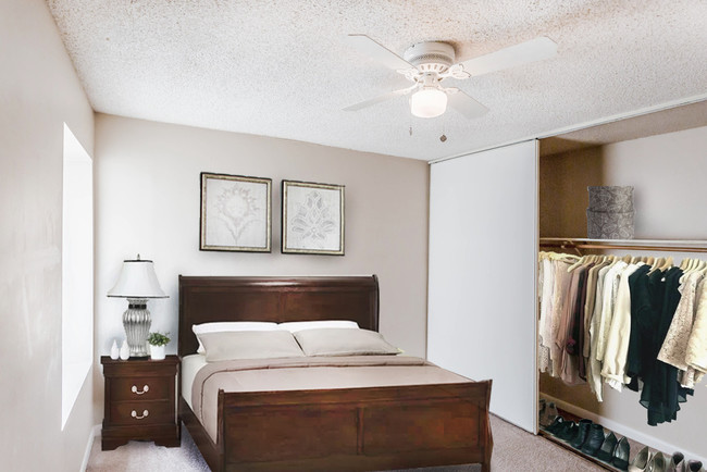 Bedroom - Walden Apartment Homes