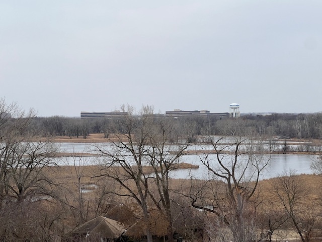 9th floor balcony view of Wood Lake - 6615 Lake Shore Dr S