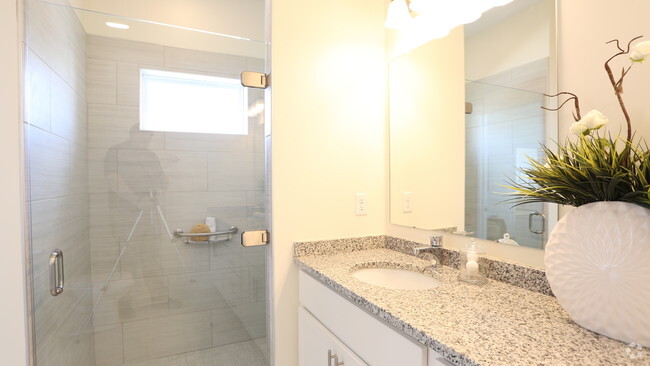 Bathroom - 1BR, 1.5BA - 1,206 SF - Aster - Hawthorne Commons