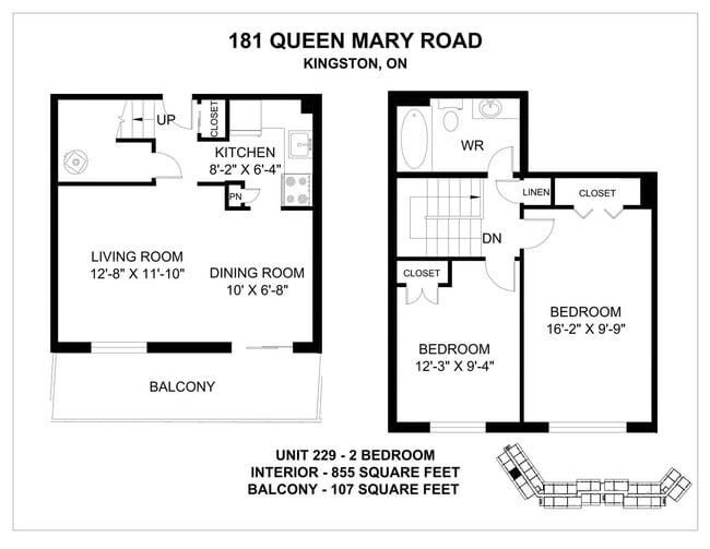 Laurentian Apartments 181 Queen Mary Rd Kingston, ON
