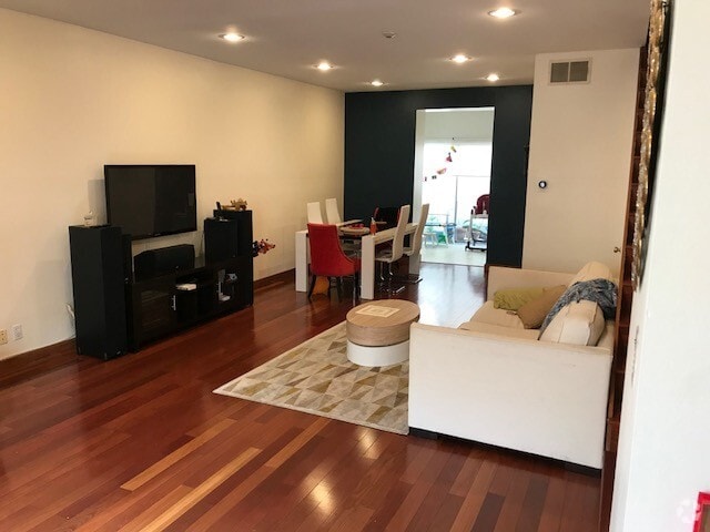 Living Room - Brazilian Hardwood Floors - 2405 34th St
