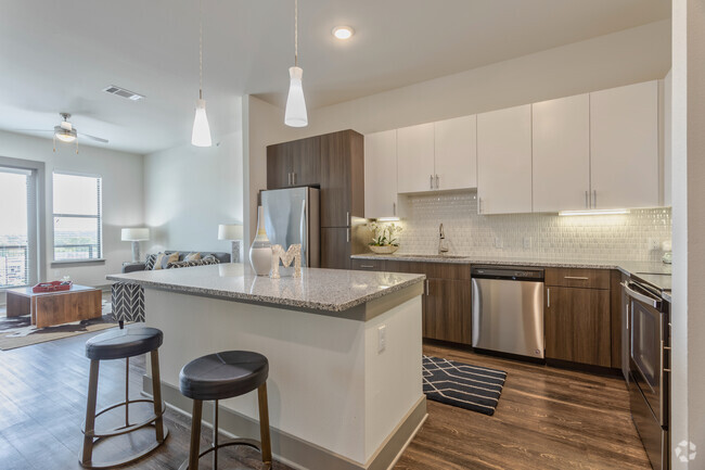 1HAB, 1BA - 873SF A2 Lily - Cocina - Magnolia At Lakewood