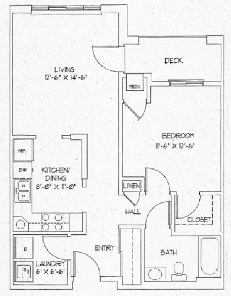 1BR/1BA - Centennial Hill Senior Apartments