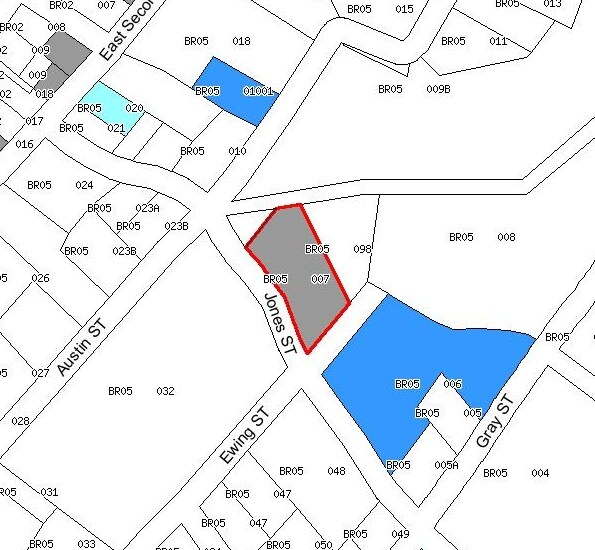 Plat Map - Jones St Apartments