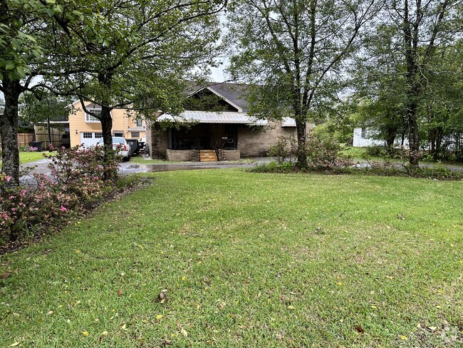 From the sidewalk - 353 E Airport Ave