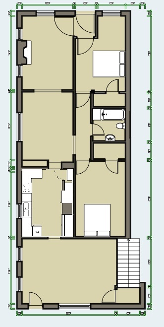 Floor Plan - 549 N Pennsylvania St