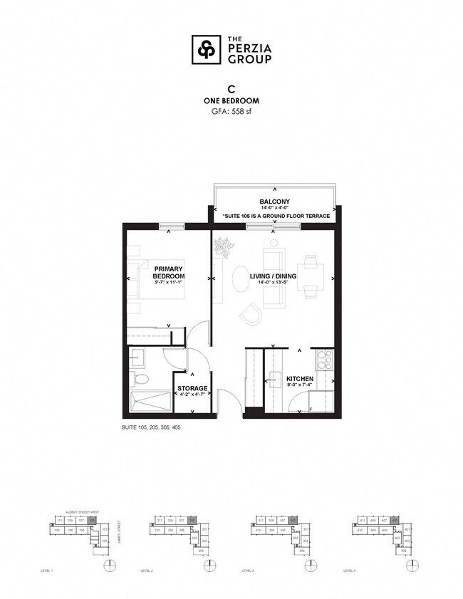Floorplan - 615 Albert St. W.