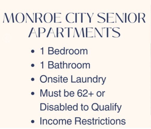 Foto del edificio - Monroe City Senior Housing 62+