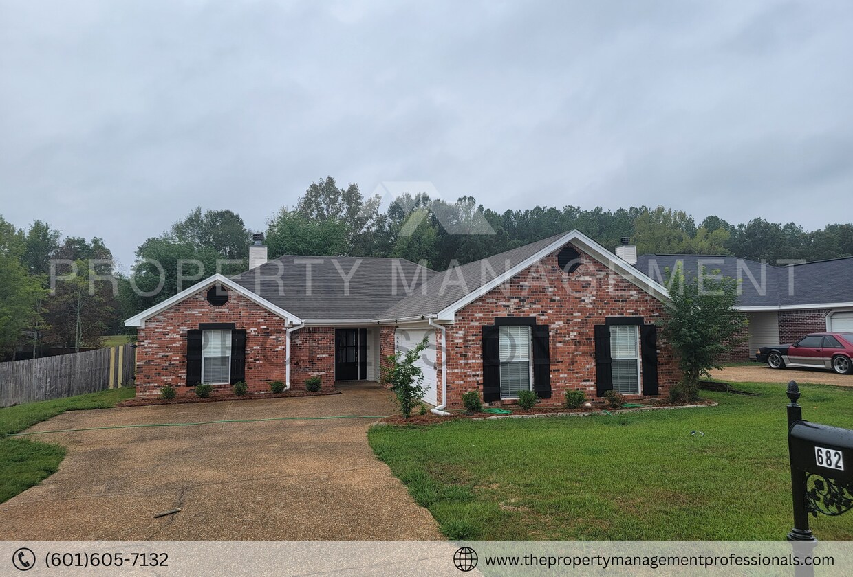 682 Parker Pl, Brandon, MS 39042 House Rental in Brandon, MS