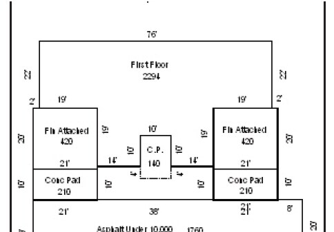 Floor Plan-FIRST FLOOR - 620 W Evans Ridge Cir