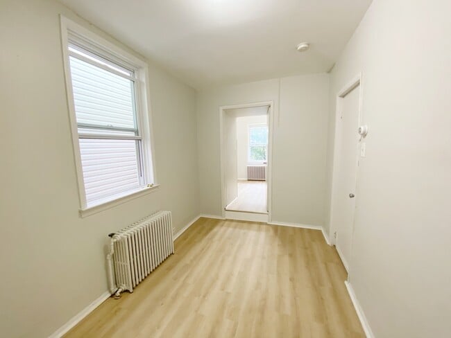 2nd bedroom/office looking into main bedroom - brand new floors - 87 Terrace Ave