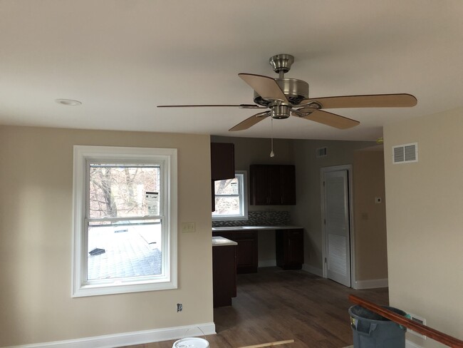 Open concept living/dining room/den/kitchen - 23 Mill St