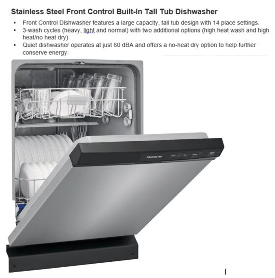 SS Dishwasher - 1941 Evergreen St