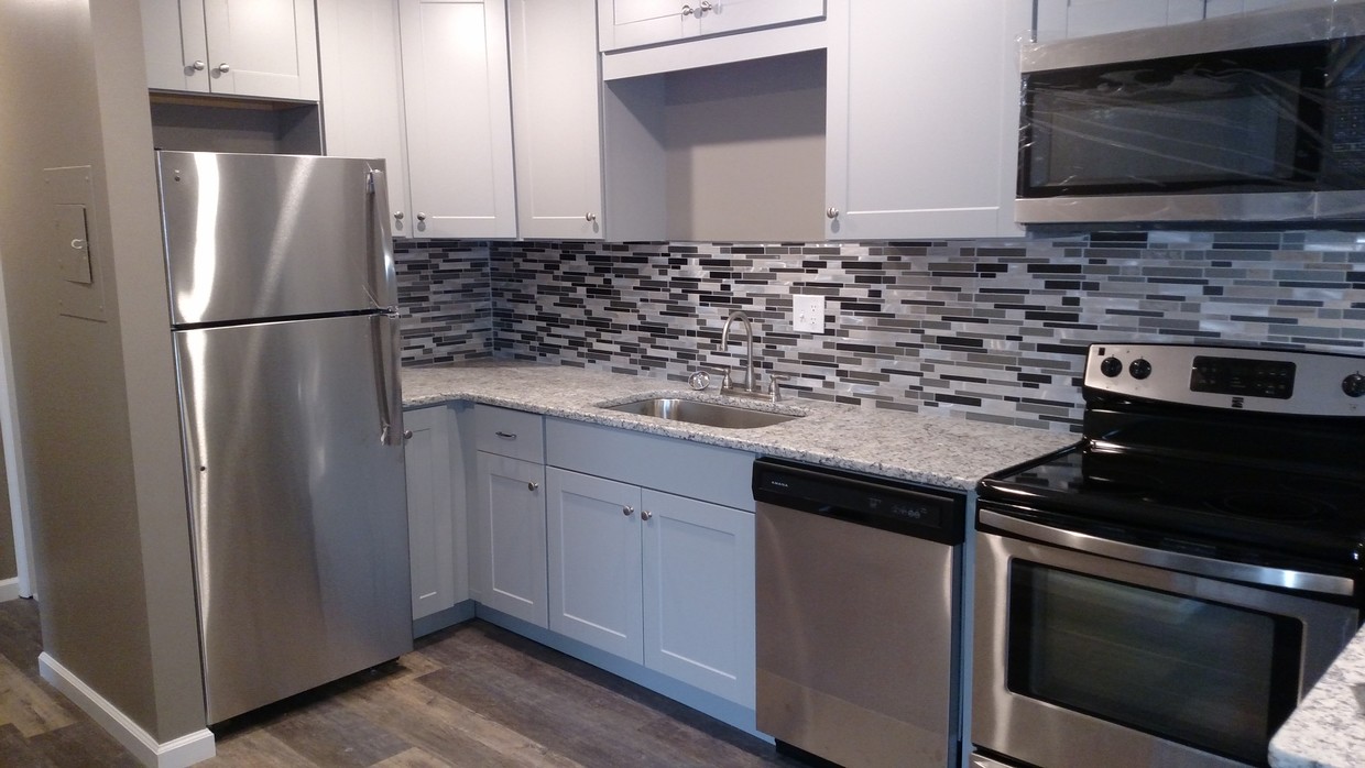 Newly Remodeled Kitchen - East Gate Apartments