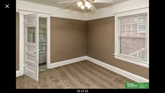 Bedroom #1 with access to 3-Season Porch - 4605 Cass St