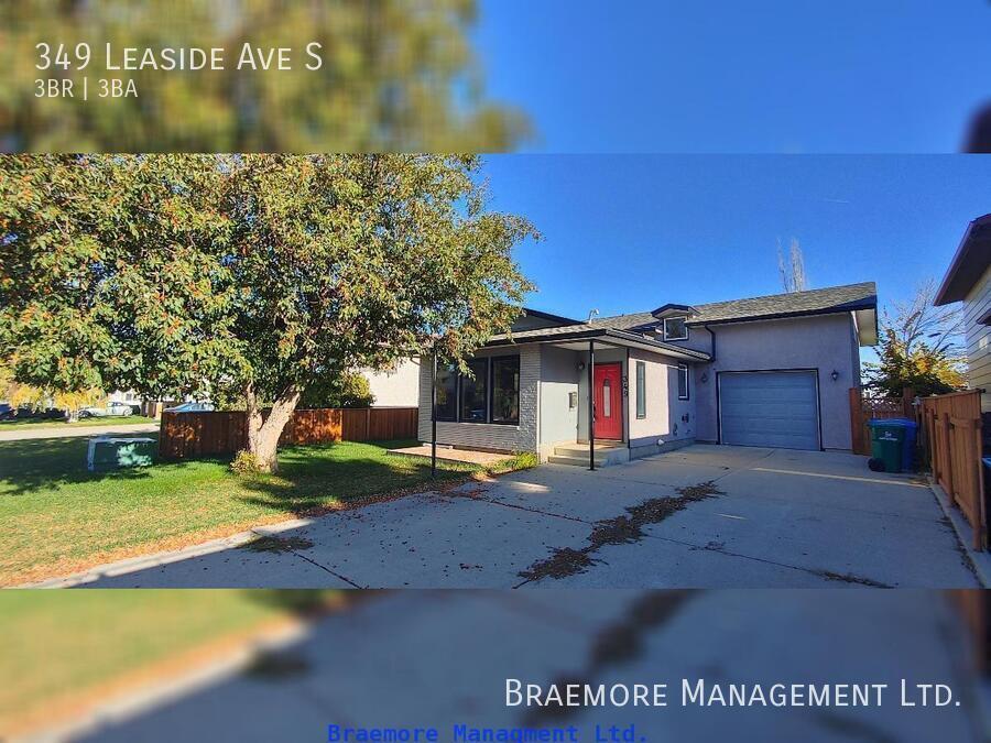 349 Leaside Ave S, Lethbridge, AB T1J 4G8 House for Rent in