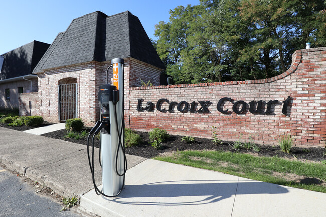 Electric Car Charging Station - LaCroix Court Apartments