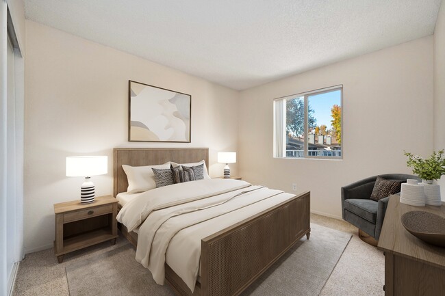 Bedroom - Ashford Heights Apartments