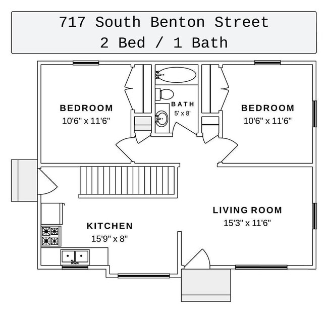 Foto del edificio - 2 Bedroom / 1 Bath House with Yard & W/D H...