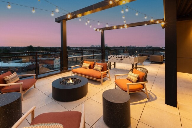 Rooftop Terrace with Firepit and Foosball - Bexley Chamblee