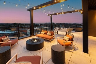 Rooftop Terrace with Firepit and Foosball - Bexley Chamblee