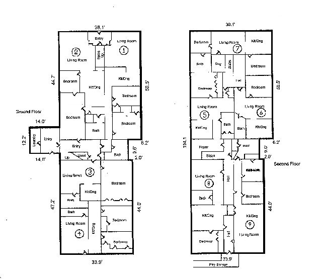 Plano de planta - 230 N Main St