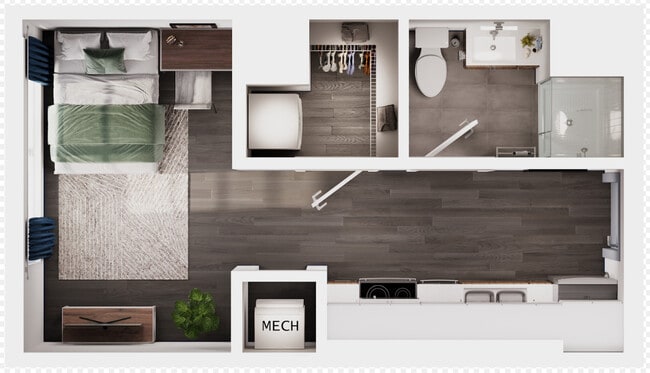 Studio Saguaro - The Carmin Apartments