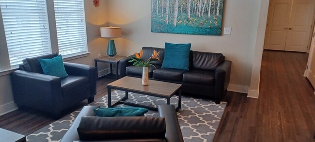 Living Room - The Oasis (Student Housing) Apartments
