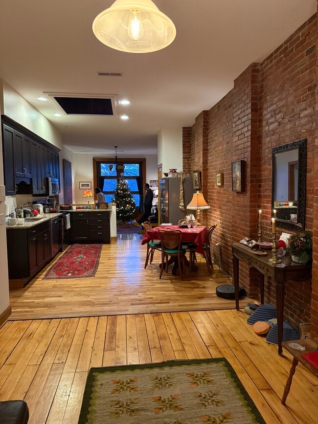 Kitchen to living room - 218 3rd St