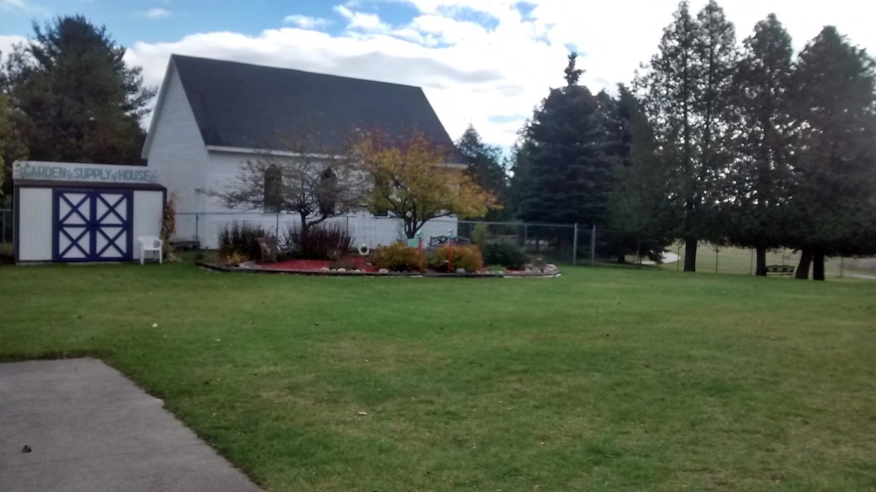 Back Garden Shed - Samaritas Affordable Living of Alpena