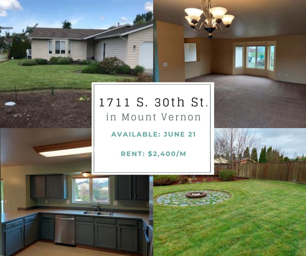 1711 S 30th St, Mount Vernon, WA 98274 House Rental in Mount Vernon