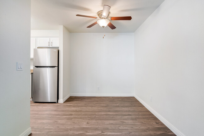 One bedroom Dining area - Monterey Pines Apartments