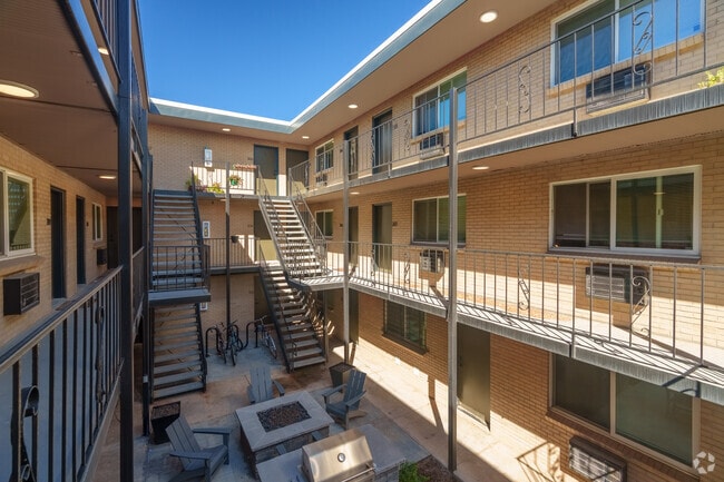 Courtyard - Delta Village Apartments