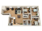 3BR/2BA - The Imperial