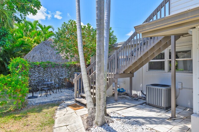 Stairs to apartament - 3509 NE 20th Ave