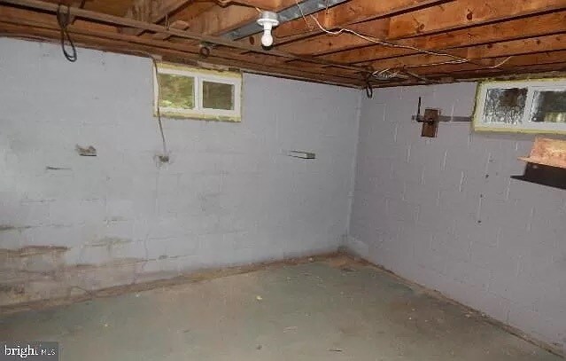 Unfinished basement - 32 Keswick Ave