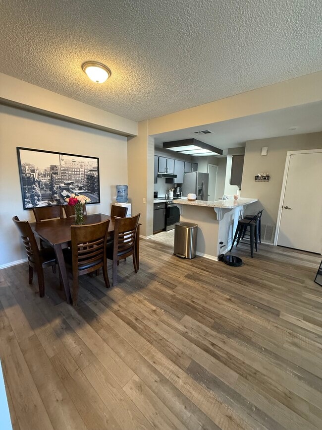 Dining opened to kitchen - 2035 S Elm St