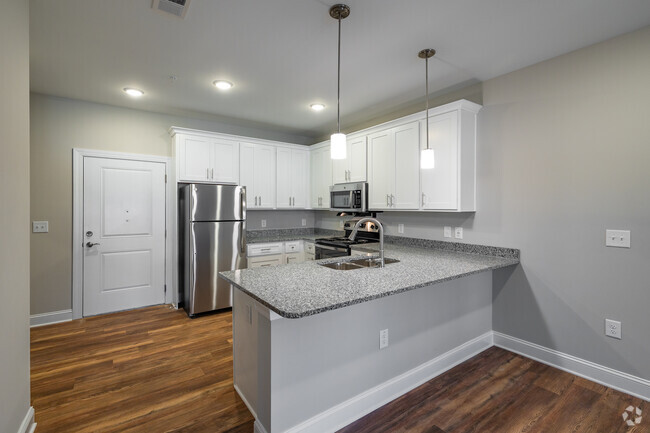 1BR - Kitchen - Crescent Pointe Apartments