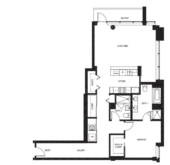 Evo South Apartments Los Angeles Ca 1br 2ba Evo South
