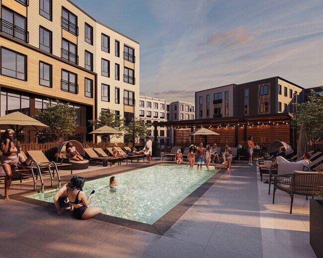 Dot Block Apartments at 1211 Dorchester Ave Boston, MA