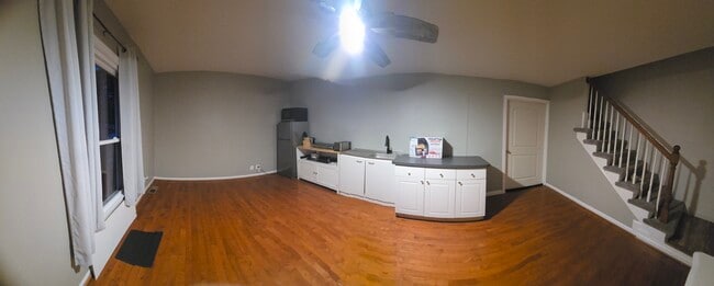 Living space room for couch and mounted TV - 316 High St