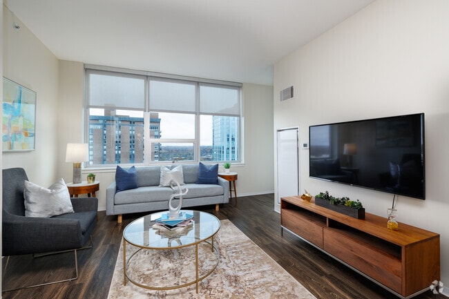 Unit 12 - Living Room - Two Twelve Clayton