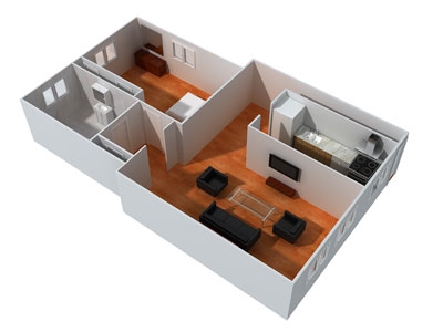 1BR/1BA - Chester Tracey