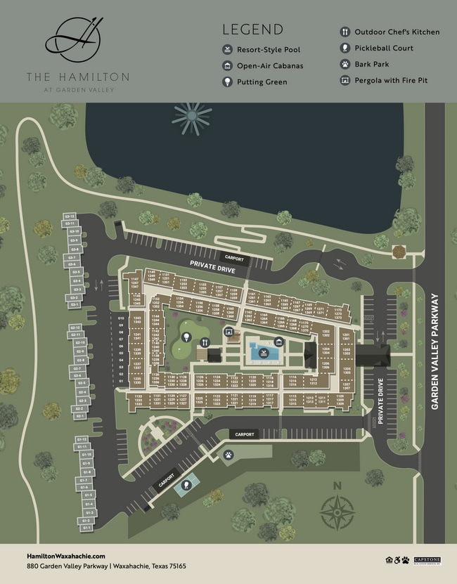 Hamilton at Garden Valley Apartments in Waxahachie, TX