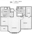 1 Bedroom / 1 Bathroom