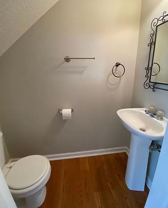 Under the stairs 1/2 bathroom - 620 Rapids Rd
