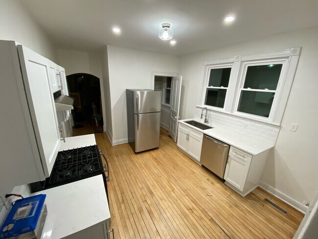 Freshly renovated kitchen - 601 E Chambers St