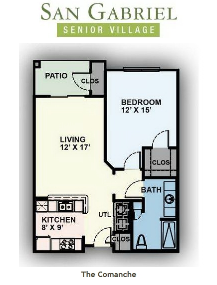 The Comanche - San Gabriel Senior Village Apartments