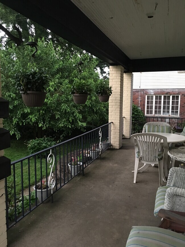 Front porch - 7120 McClure Ave