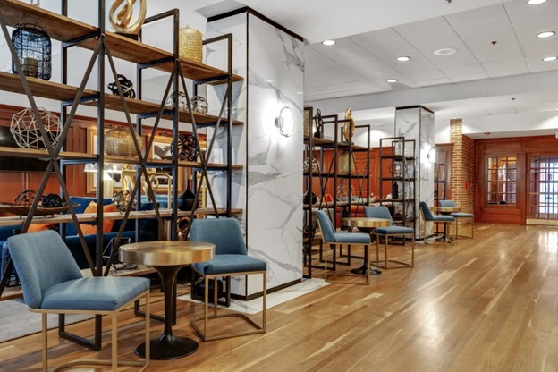 Hotel lobby. - 1000 Fell St
